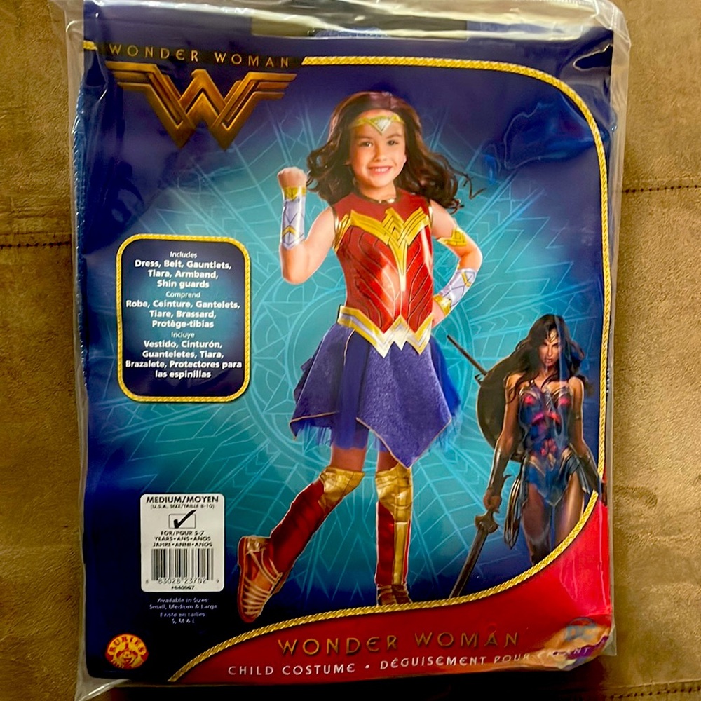 Halloween wonder woman child costume
